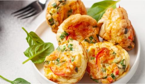 Egg & Veggie Muffins.