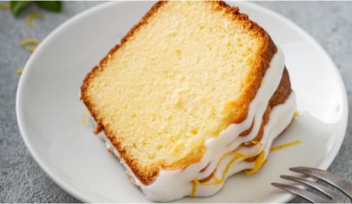 Lemon Pound Cake.