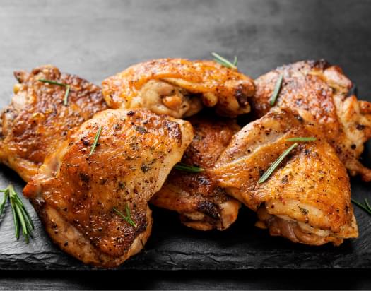 Crispy-Skin Chicken Thighs.